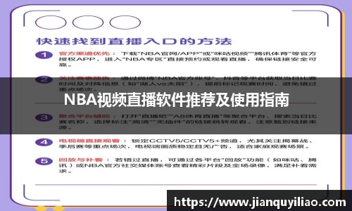 NBA视频直播软件推荐及使用指南